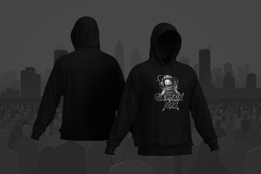 Captain Nyx - Der Astronaut v2 Hoodie