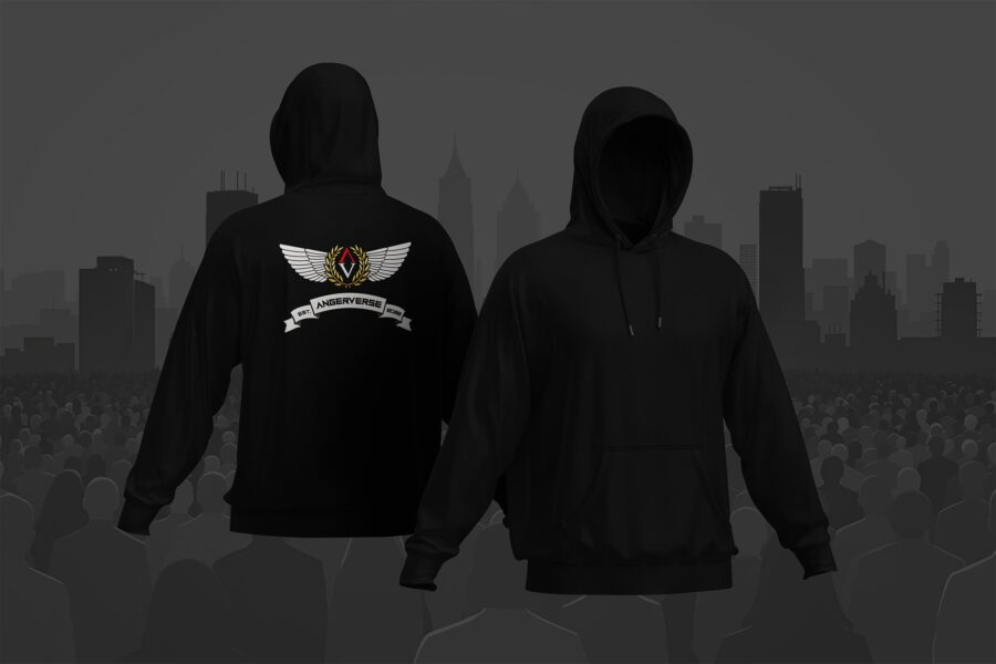 AngerVerse - AngerVerse Rebrand Hinten Hoodie