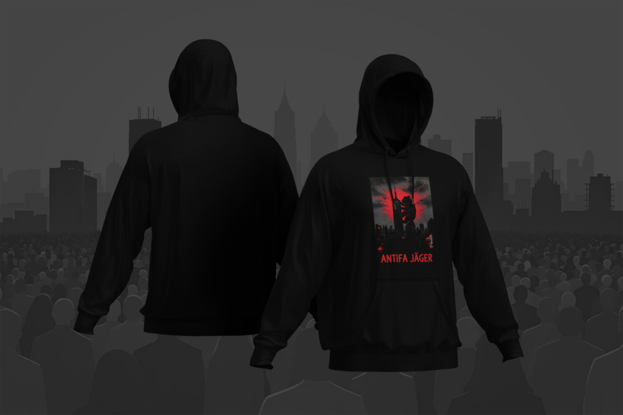 GroschiTV - Antifa Jäger v7 Hoodie