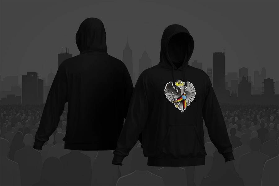 Memes - Der blaue Adler Hoodie